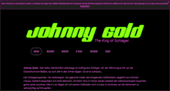 Desktop Screenshot of johnnygold.de